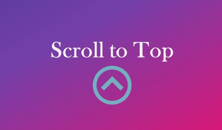 How to create an animated scroll to top button on Shopify store - Hura Tips