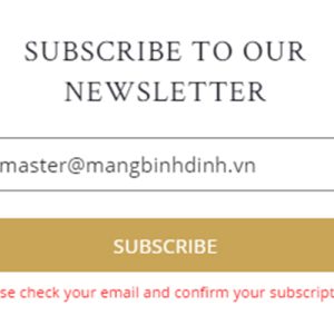 Building a Mailchimp ajax email signup form